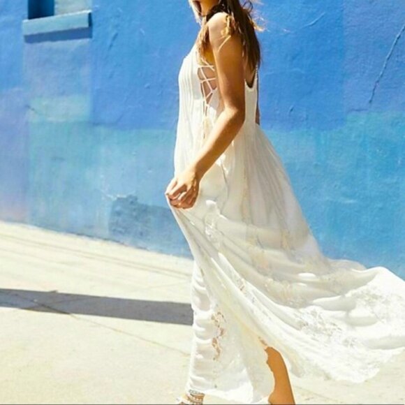 chinese dress ladies Free People Butterfly Babe Midi Dress main image 0